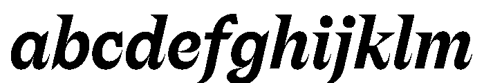 Riegraf BoldItalic FONT