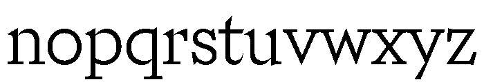 Riegraf Light Font LOWERCASE