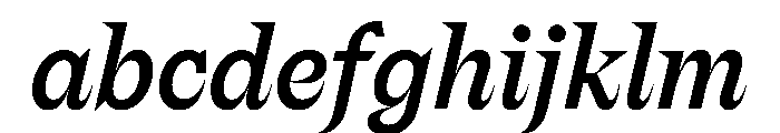 Riegraf MediumItalic FONT