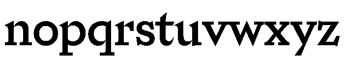 Riegraf Medium Font LOWERCASE