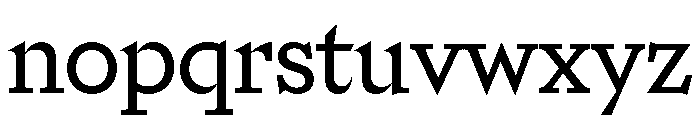 Riegraf Regular Font LOWERCASE
