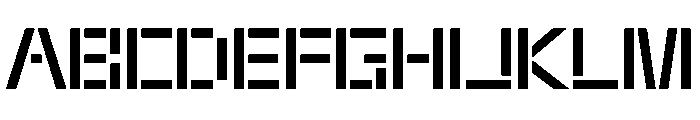 Rietveld Bold Font UPPERCASE