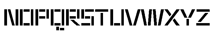 Rietveld Bold Font UPPERCASE