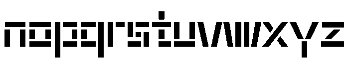 Rietveld Bold Font LOWERCASE