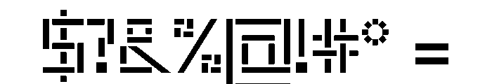 Rietveld Regular Font OTHER CHARS