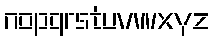 Rietveld Regular Font LOWERCASE
