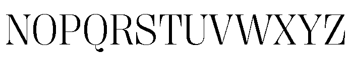 Right Didone Casual Variable 2 Font UPPERCASE