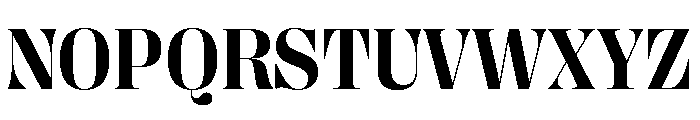Right Didone Casual Variable 5 Font UPPERCASE