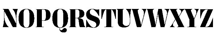 Right Didone Casual Variable 6 Font UPPERCASE