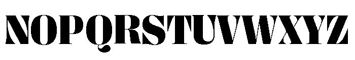 Right Didone Casual Variable 7 Font UPPERCASE