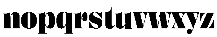 Right Didone Casual Variable 7 Font LOWERCASE