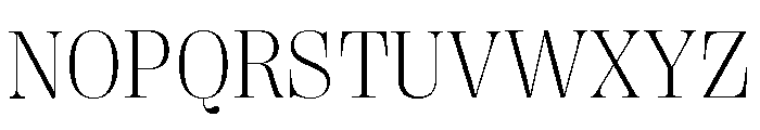 Right Didone Casual Variable Font UPPERCASE