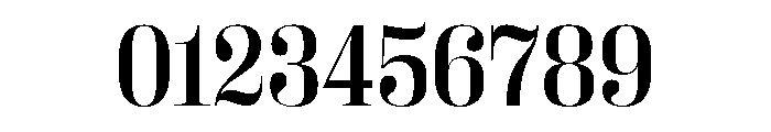 Right Didone Compact Medium Font OTHER CHARS