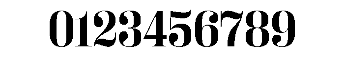 Right Didone Compact Variable 5 Font OTHER CHARS