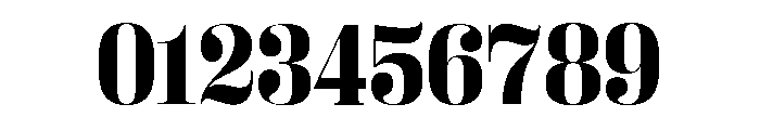 Right Didone Compact Variable 6 Font OTHER CHARS
