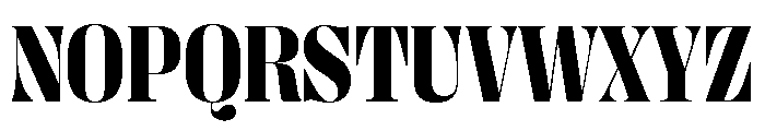Right Didone Compact Variable 6 Font UPPERCASE