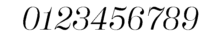 Right Didone Italic Variable 2 Font OTHER CHARS