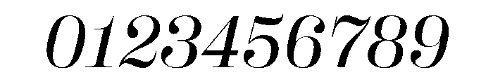 Right Didone Italic Variable 3 Font OTHER CHARS