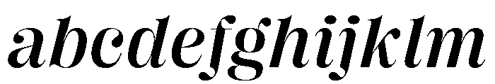 Right Didone Italic Variable 4 FONT