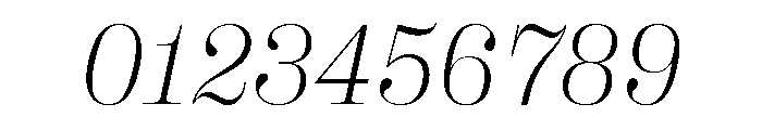 Right Didone Italic Variable Font OTHER CHARS