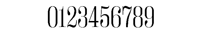 Right Didone Narrow Variable 2 Font OTHER CHARS