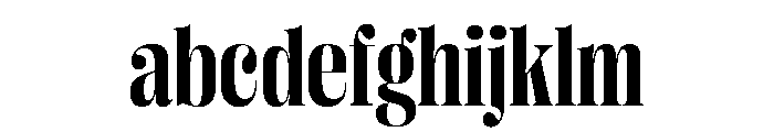 Right Didone Narrow Variable 5 FONT