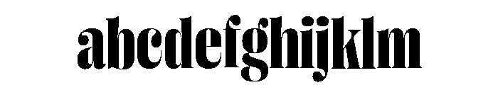 Right Didone Narrow Variable 6 FONT