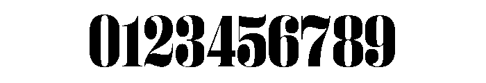 Right Didone Narrow Variable 7 Font OTHER CHARS