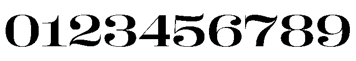 Right Didone Spatial Medium Font OTHER CHARS