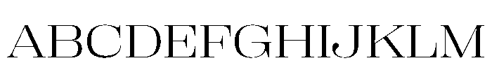 Right Didone Spatial Variable 2 Font UPPERCASE