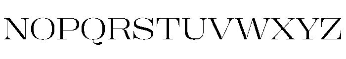 Right Didone Spatial Variable 2 Font UPPERCASE