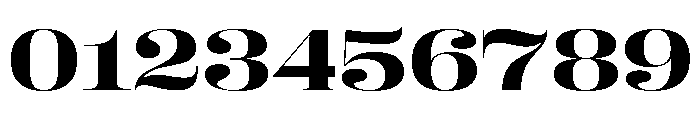 Right Didone Spatial Variable 5 Font OTHER CHARS