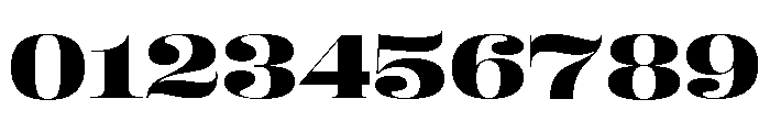 Right Didone Spatial Variable 6 Font OTHER CHARS