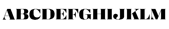 Right Didone Spatial Variable 6 Font UPPERCASE