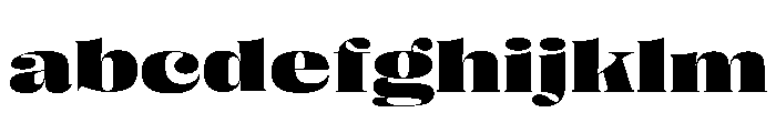 Right Didone Spatial Variable 7 FONT