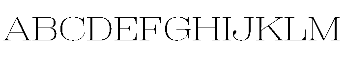 Right Didone Spatial Variable Font UPPERCASE