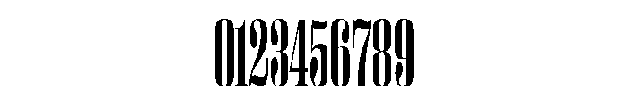 Right Didone Tall Medium Font OTHER CHARS