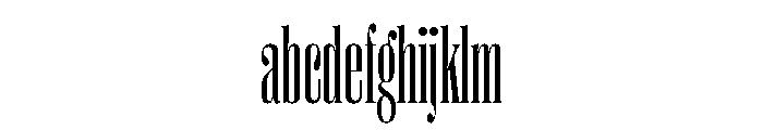 Right Didone Tall Variable 2 FONT