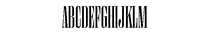 Right Didone Tall Variable 3 Font UPPERCASE