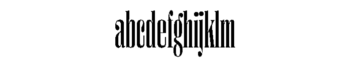 Right Didone Tall Variable 3 FONT