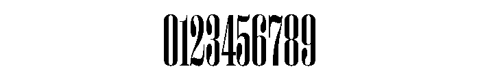 Right Didone Tall Variable 4 Font OTHER CHARS