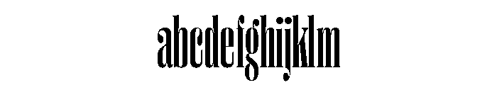 Right Didone Tall Variable 4 FONT