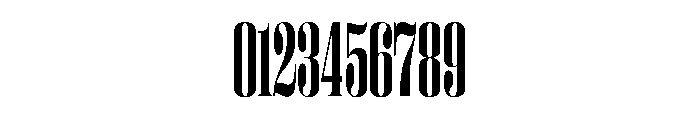 Right Didone Tall Variable 5 Font OTHER CHARS