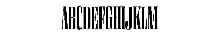 Right Didone Tall Variable 5 Font UPPERCASE