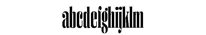 Right Didone Tall Variable 5 FONT