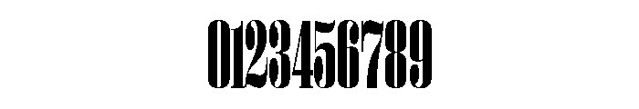 Right Didone Tall Variable 6 Font OTHER CHARS