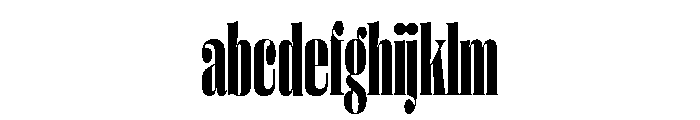 Right Didone Tall Variable 6 FONT