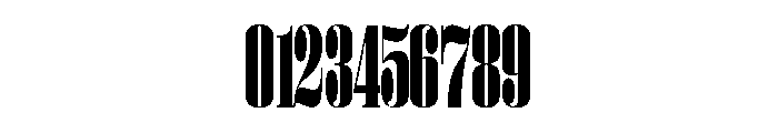 Right Didone Tall Variable 7 Font OTHER CHARS