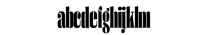 Right Didone Tall Variable 7 FONT