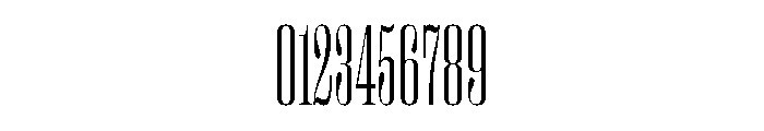 Right Didone Tall Variable Font OTHER CHARS